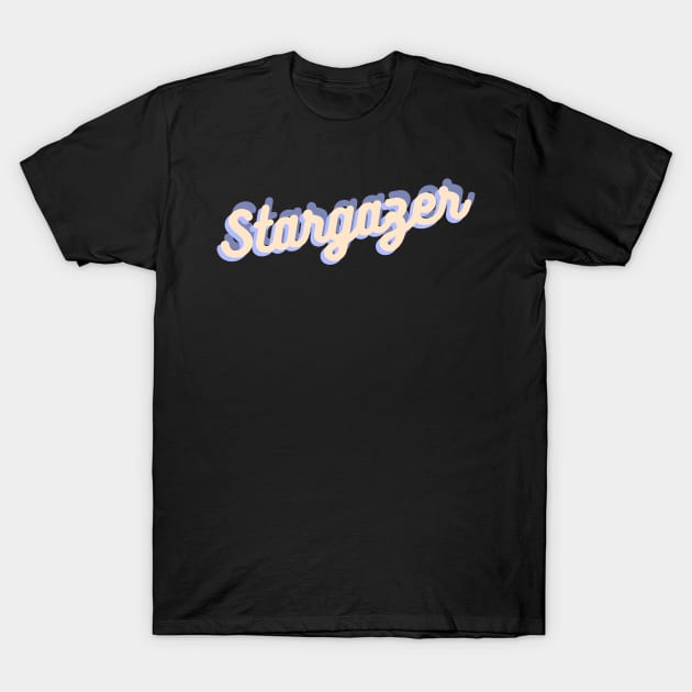 Stargazer retro Design T-Shirt by 46 DifferentDesign